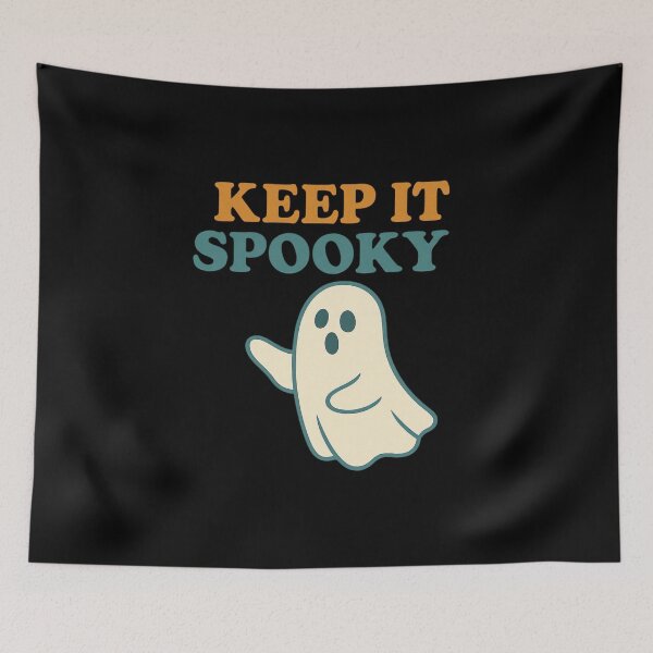 Item preview, Keep It Spooky Ghost Illustration designed and sold by ArtComixHaven.