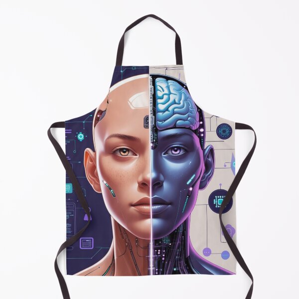 Item preview, Human Meets AI – Symbiosis of Mind and Machine designed and sold by smitke.