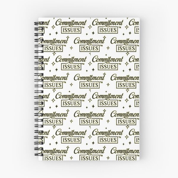 Item preview, Stylish Commitment Issues Funny Design designed and sold by gleefulme.