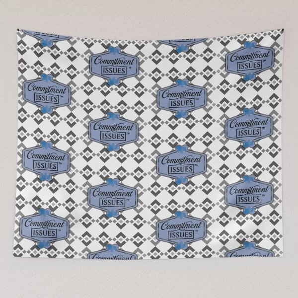 Item preview, Stylish Commitment Issues Funny Design designed and sold by gleefulme.