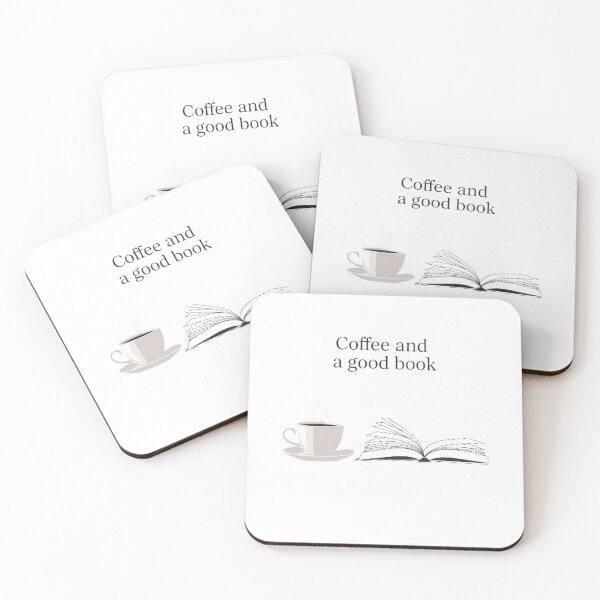 Item preview, Coffee and a Good Book T-Shirt – Cozy Bookworm Reading Tee designed and sold by Treestumpc.