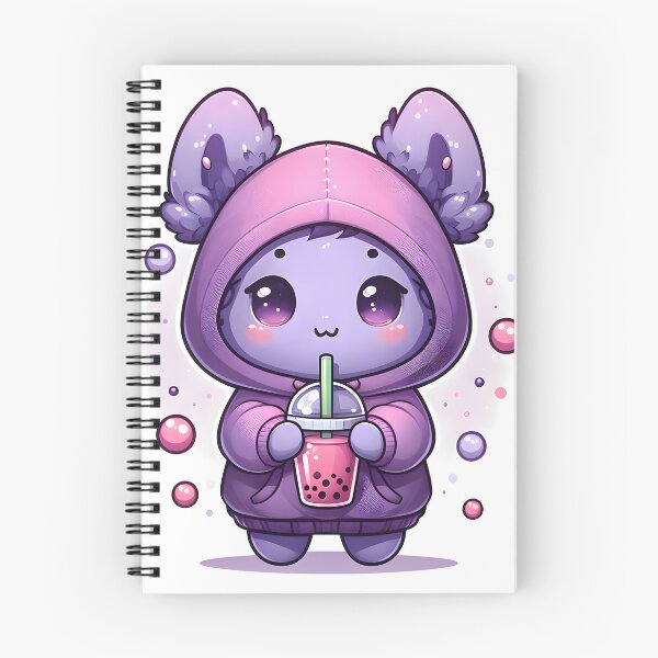 Item preview, Alien in a Hoodie Drinking Bubble Tea designed and sold by MSGgraphic.