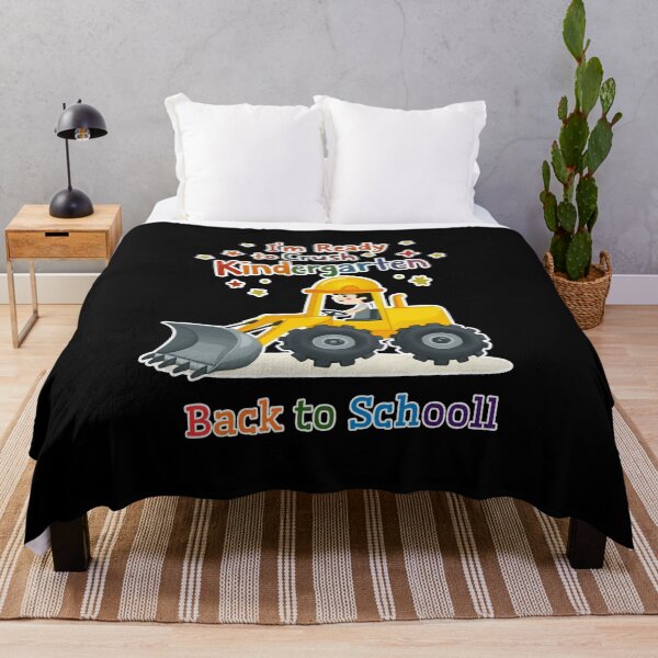 Item preview, I'm Ready to Crush Kindergarten Back to School Excavator designed and sold by ChearshiPrints.