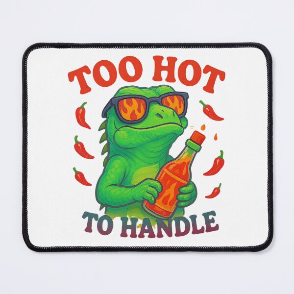 Item preview, funny lizard Spicy Iguana designed and sold by Uglyandcute.