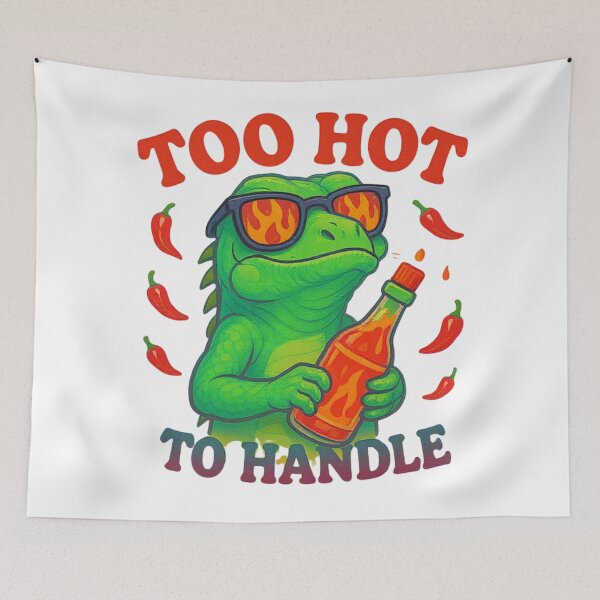 Item preview, funny lizard Spicy Iguana designed and sold by Uglyandcute.