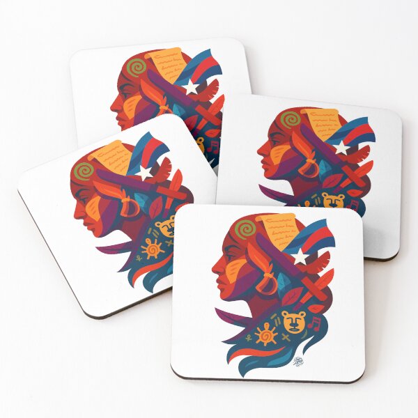 Item preview, Taino Heritage – Puerto Rican Cultural Portrait designed and sold by BoricuaRebelde.