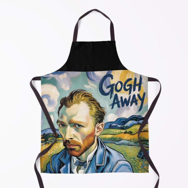 Item preview, Gogh Away – Van Gogh in His Own Landscape designed and sold by EmeraldeaArt.