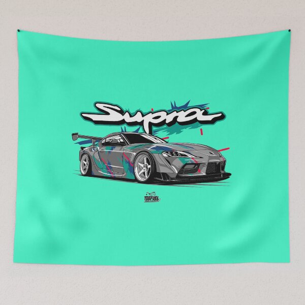 Item preview, Supra GR JDM Livery | Widebody Turbo Car Art | Japanese Sports Car designed and sold by TeeFuel.