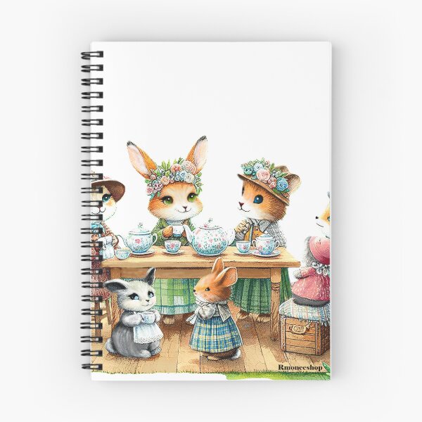 Item preview, Woodland Tea Party designed and sold by rmoneeshop.