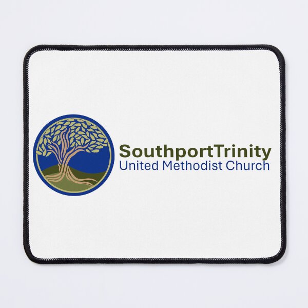 Item preview, TUMC horizontal logo LIGHT colors RS designed and sold by SouthportTrinityUMC.