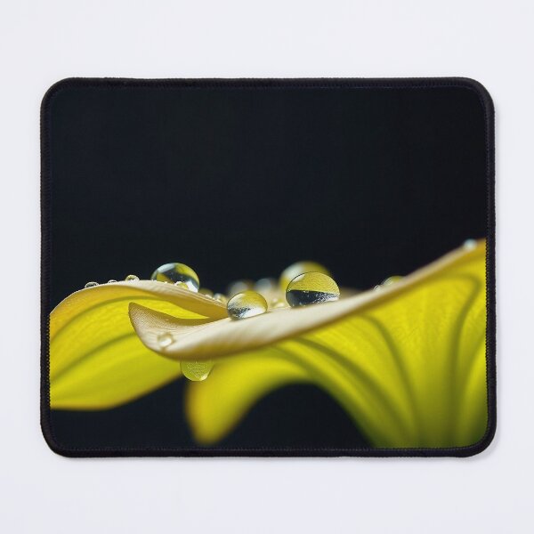 Item preview, Beautiful macro closeup of a flower with droplets designed and sold by Charles Oliver Creations.
