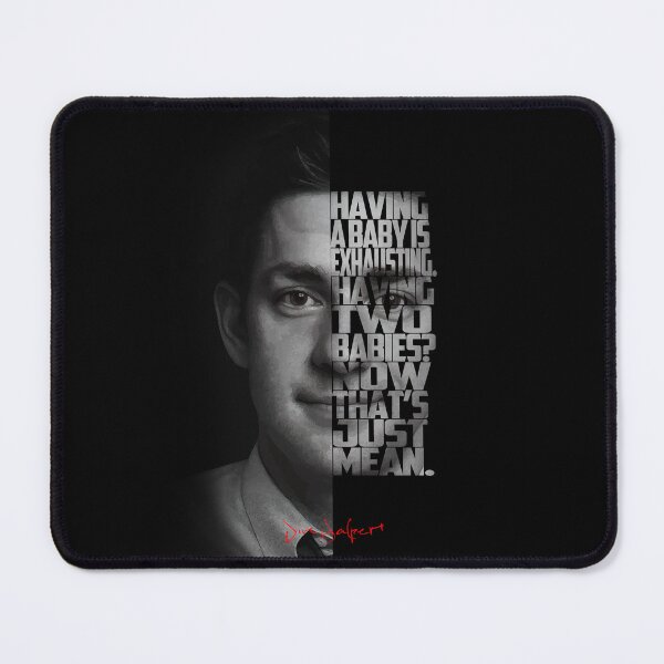 Item preview, Jim Halpert – Monochrome Portrait Typography Artwork designed and sold by Enea Kelo.