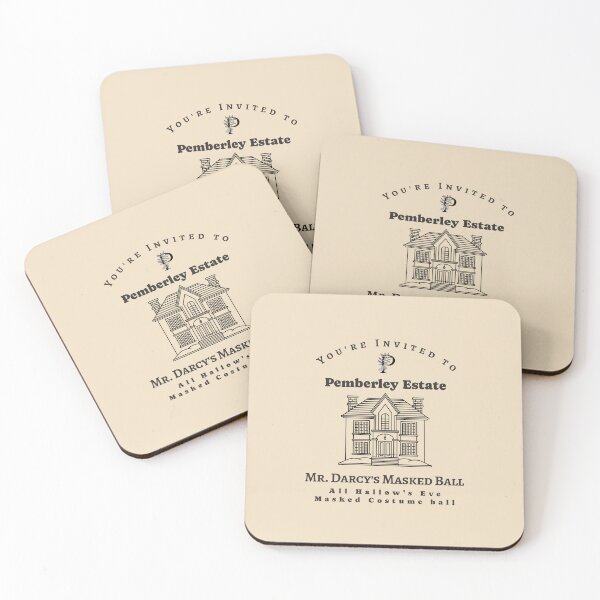 Item preview, Mr. Darcy’s Masked Ball – Pemberley on All Hallows’ Eve designed and sold by Novel Works Studio.