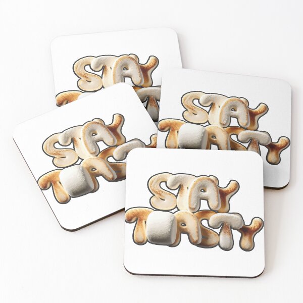 Item preview, Stay Toasty – Roasted Marshmallow Typography Funny Food Lover Design designed and sold by beerkee.