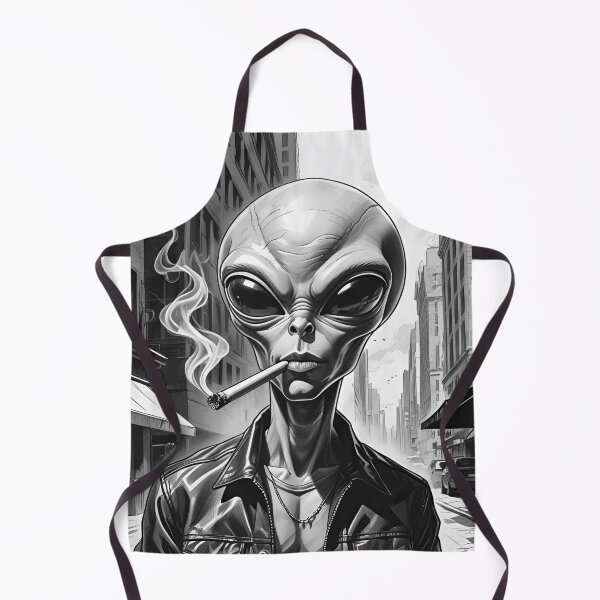 Item preview, Alien in the Big City designed and sold by OneFineGem.