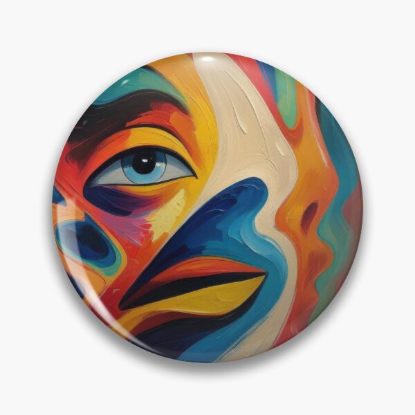 Item preview, Abstract Face designed and sold by delachill.