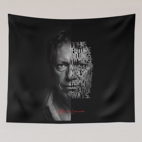 Item preview, Robert Greene – Monochrome Portrait Inspirational Artwork designed and sold by Enea Kelo.