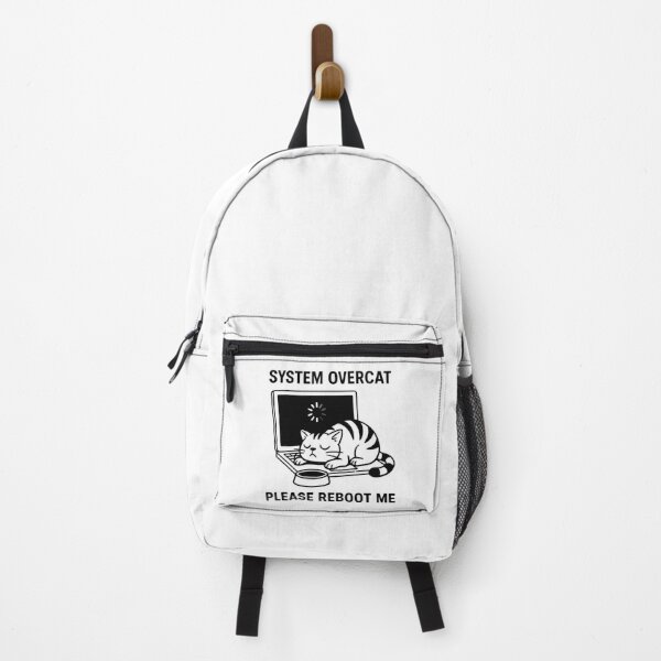 Item preview, System Overcat – Funny Tired Cat on Laptop Design designed and sold by jelonkaa.