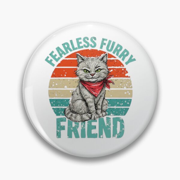 Item preview, Fearless furry friend designed and sold by JonysCreativeDesigns.