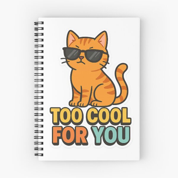 Item preview, Cat – Too Cool for You designed and sold by CrazyMop_.