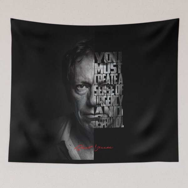 Item preview, Robert Greene – Monochrome Portrait Inspirational Artwork designed and sold by Enea Kelo.