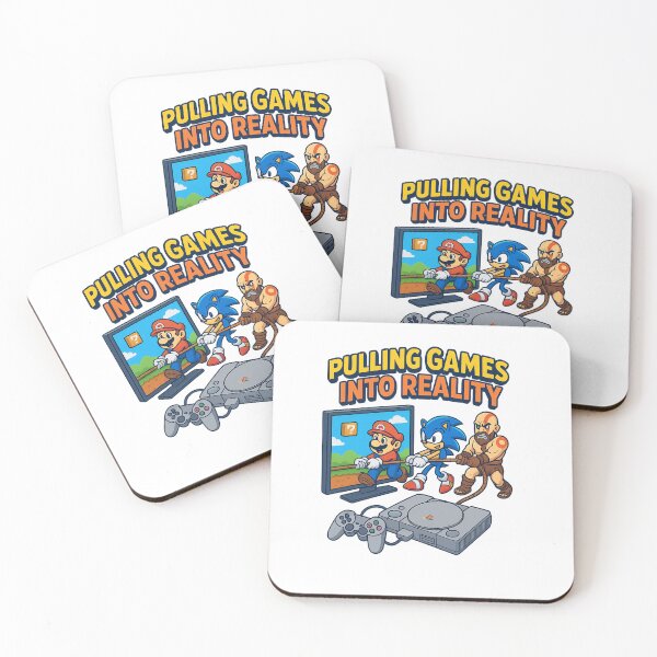 Item preview, Pulling Games Into Reality – PlayStation Inspired Video Game Artwork designed and sold by NuboDesigns.