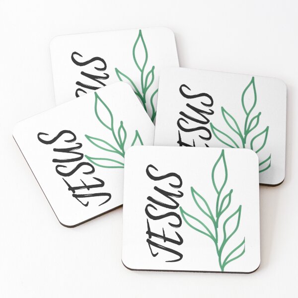 Item preview, Jesus green leaves design designed and sold by jubileerose78.