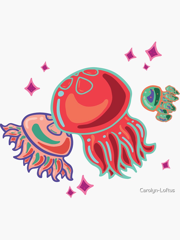 Red Jellies by Carolyn-Loftus