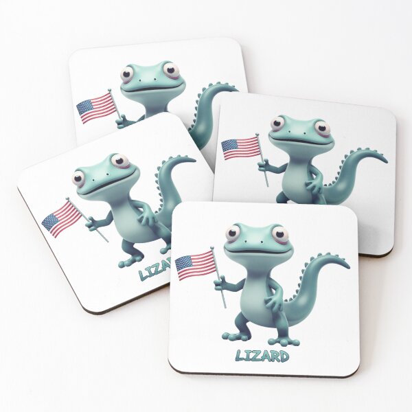 Item preview, Elio Lizard American Patriot Meme designed and sold by lojadpop.