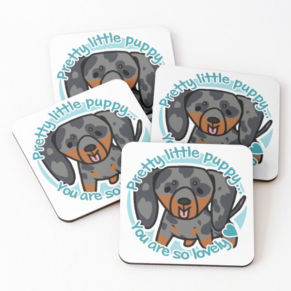 Item preview, Pretty Merle Dachshund Blue designed and sold by eto's art.
