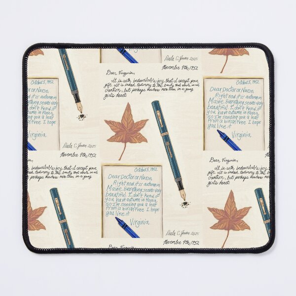 Item preview, Letters by Paula C. Jensen, digital painting, 2025. designed and sold by PollywogDesigns.