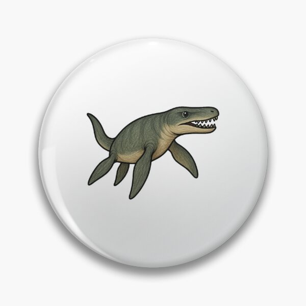 Item preview, Liopleurodon, Cute Prehistoric Sea Predator Art designed and sold by Vendeloc.