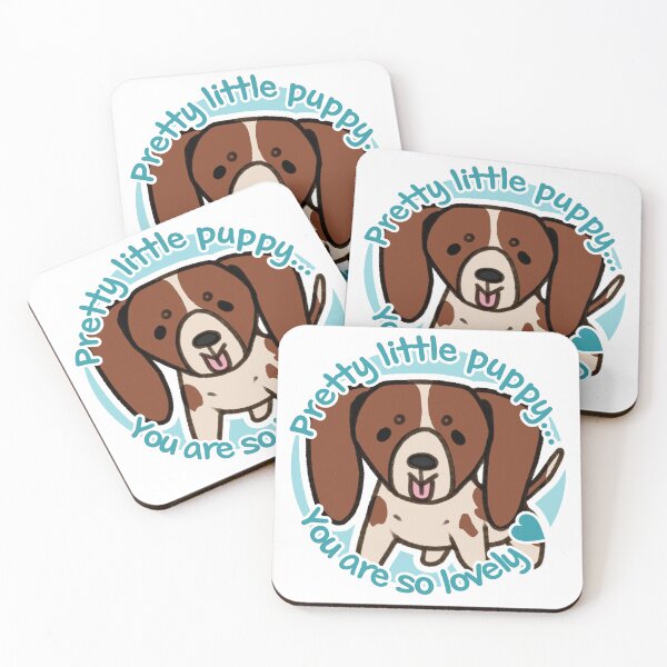 Item preview, Pretty Piebald Dachshund Blue designed and sold by eto's art.