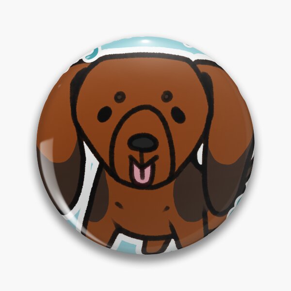 Item preview, Pretty Sable Dachshund Blue designed and sold by eto's art.
