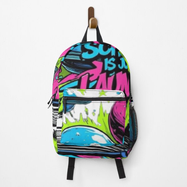 Item preview, ? School Is Just the Launchpad – Explosive Cosmic Graffiti Art designed and sold by storeAC.