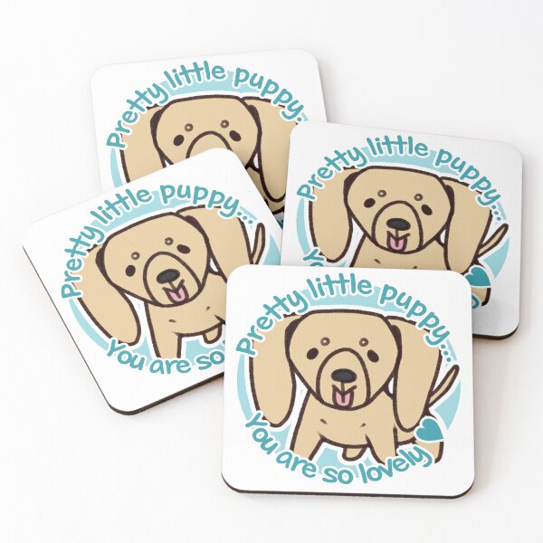 Item preview, Pretty Cream Dachshund Blue designed and sold by eto's art.