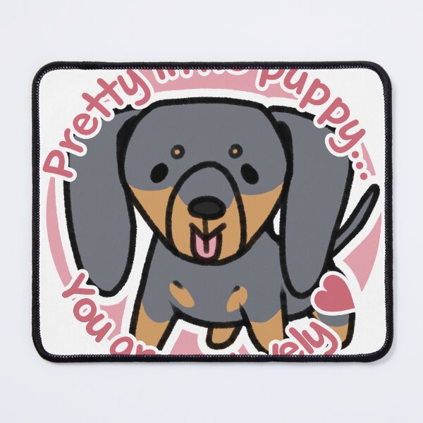 Item preview, Pretty Dilute Dachshund Pink designed and sold by eto's art.