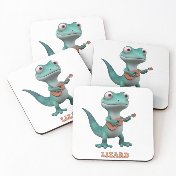 Item preview, Elio Lizer Lizard Ukulele Meme designed and sold by lojadpop.