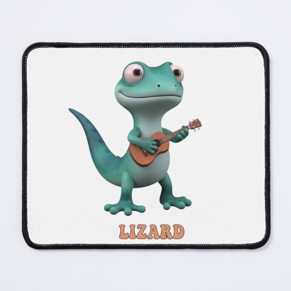 Item preview, Elio Lizer Lizard Ukulele Meme designed and sold by lojadpop.