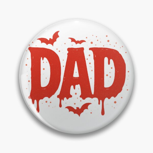 Item preview, Halloween Dad – Spooky Red Lettering designed and sold by KateVil.