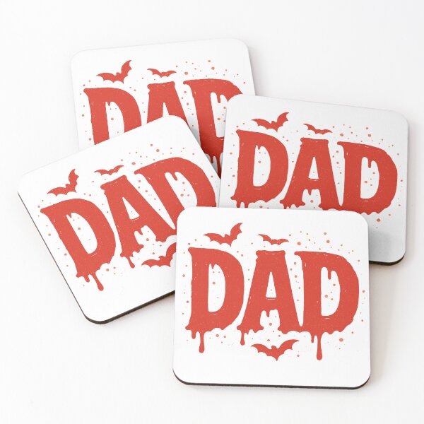Item preview, Halloween Dad – Spooky Red Lettering designed and sold by KateVil.