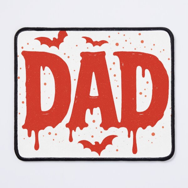 Item preview, Halloween Dad – Spooky Red Lettering designed and sold by KateVil.