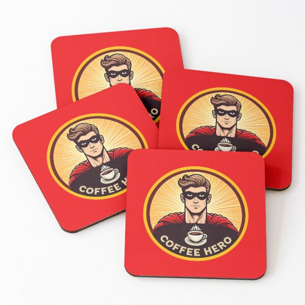 Item preview, Coffee Hero Logo designed and sold by ArtFactoryAI.
