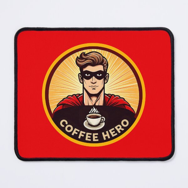 Item preview, Coffee Hero Logo designed and sold by ArtFactoryAI.