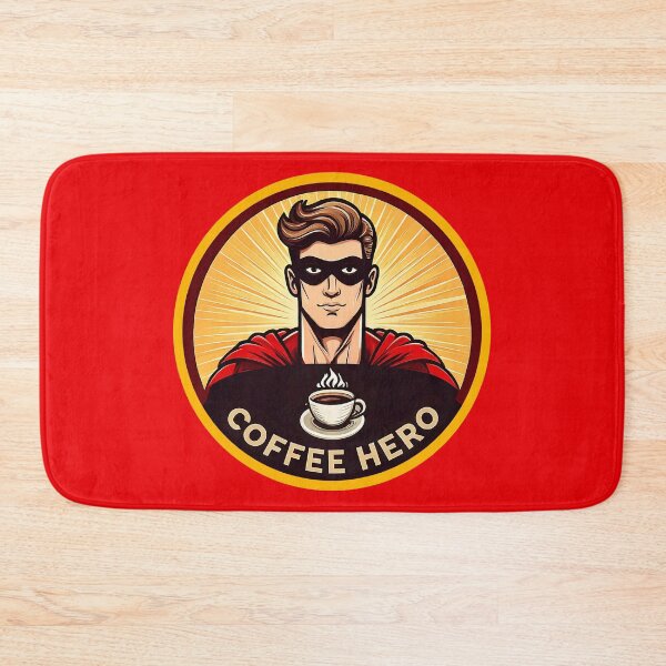 Item preview, Coffee Hero Logo designed and sold by ArtFactoryAI.