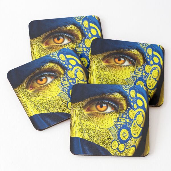 Item preview, Yellow Symbols Face 1 designed and sold by 3dvirtualand.