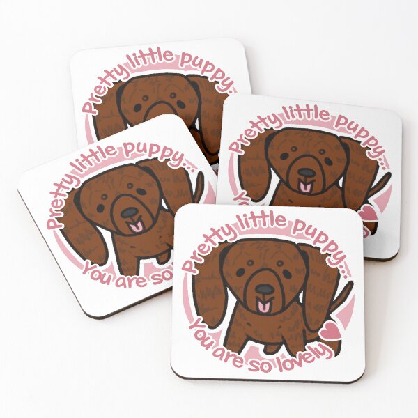 Item preview, Pretty Brindle Dachshund Pink designed and sold by eto's art.