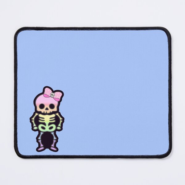 Item preview, Girly Skeleton with Pink Bow & Rainbow Ombre designed and sold by SpunkyDoodles.
