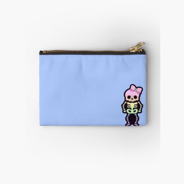 Item preview, Girly Skeleton with Pink Bow & Rainbow Ombre designed and sold by SpunkyDoodles.