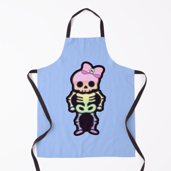Item preview, Girly Skeleton with Pink Bow & Rainbow Ombre designed and sold by SpunkyDoodles.